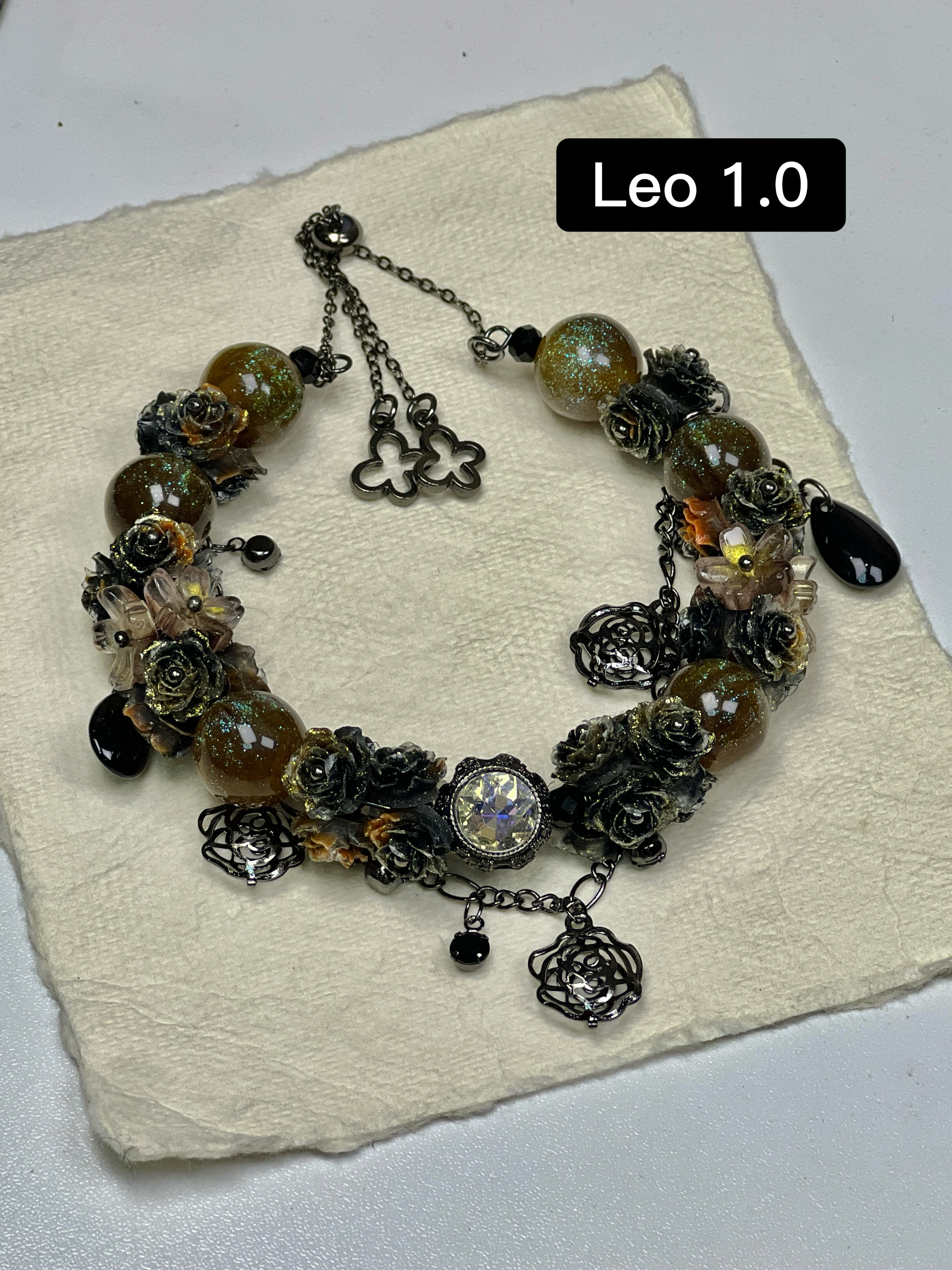 Birthstone Zodiac Adjustable Bracelet