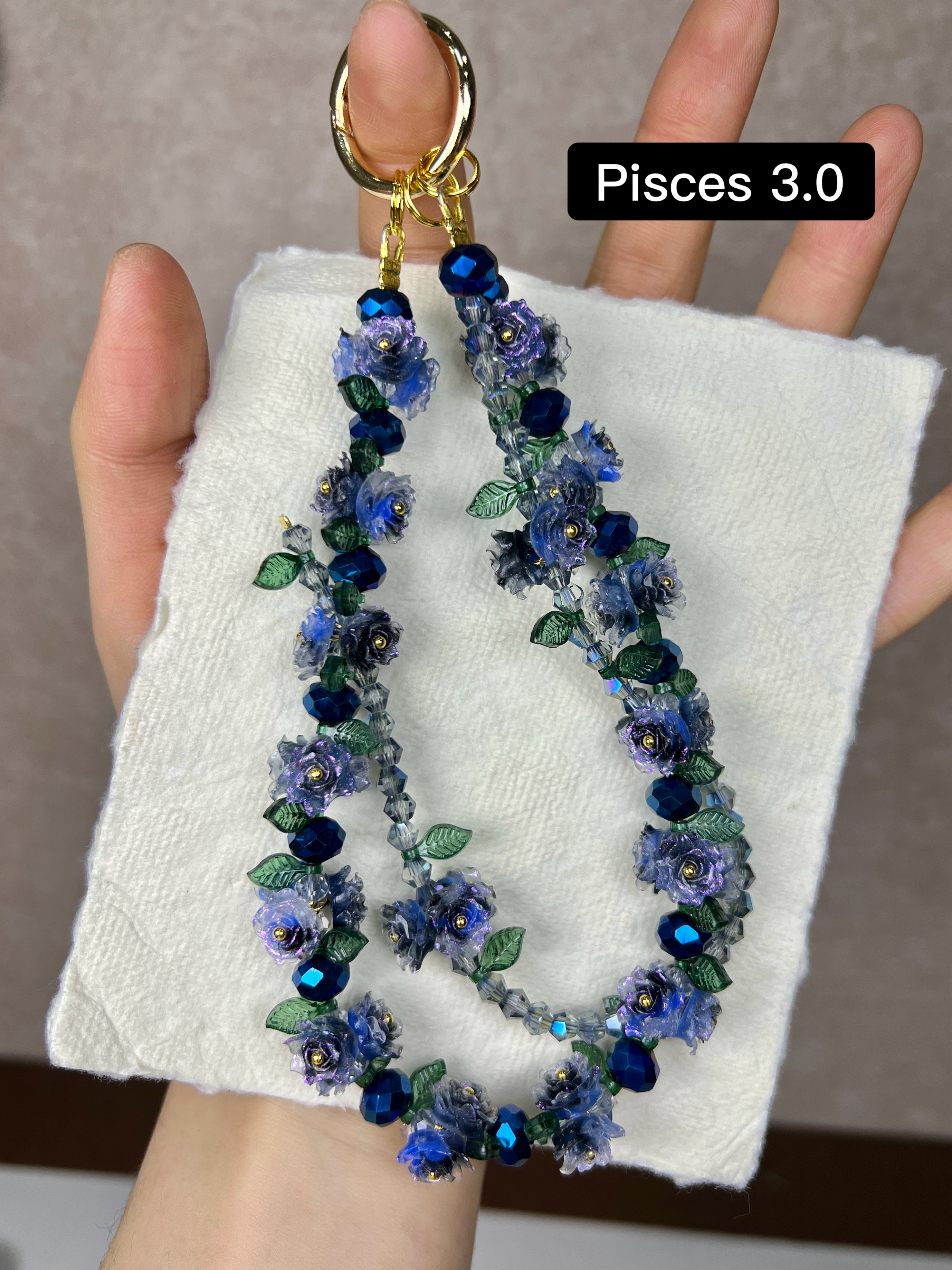 Zodiac Birthstone Charms phone strap bag charm 