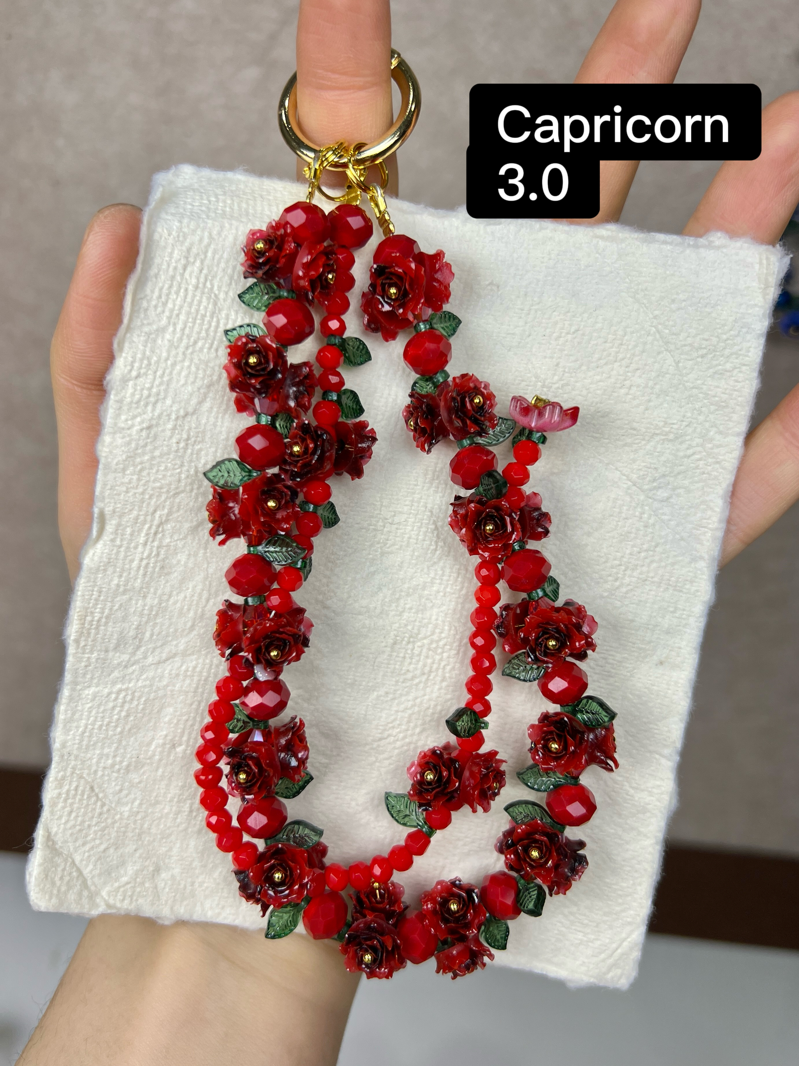 Zodiac Birthstone Charms phone strap bag charm 