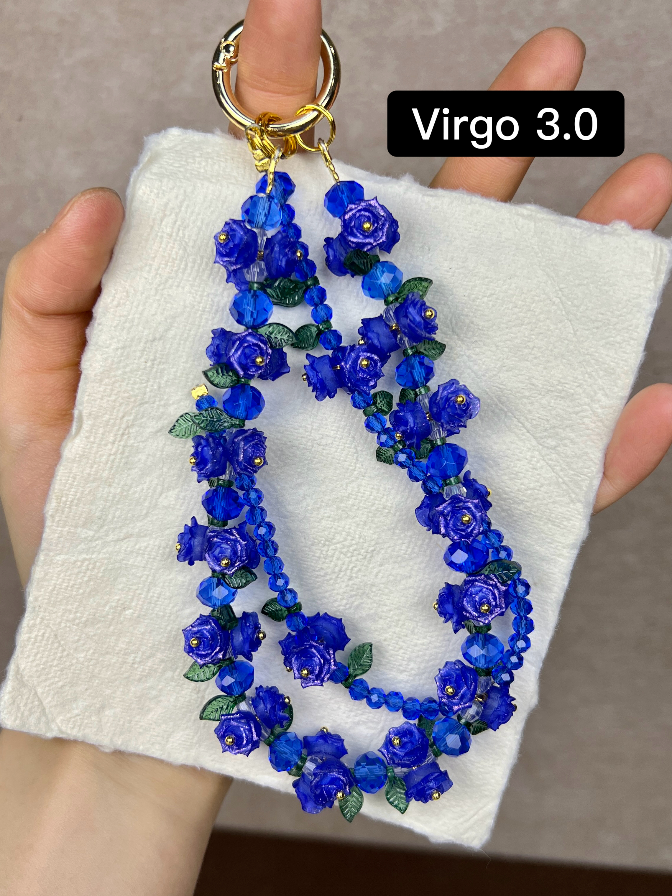 Zodiac Birthstone Charms phone strap bag charm 