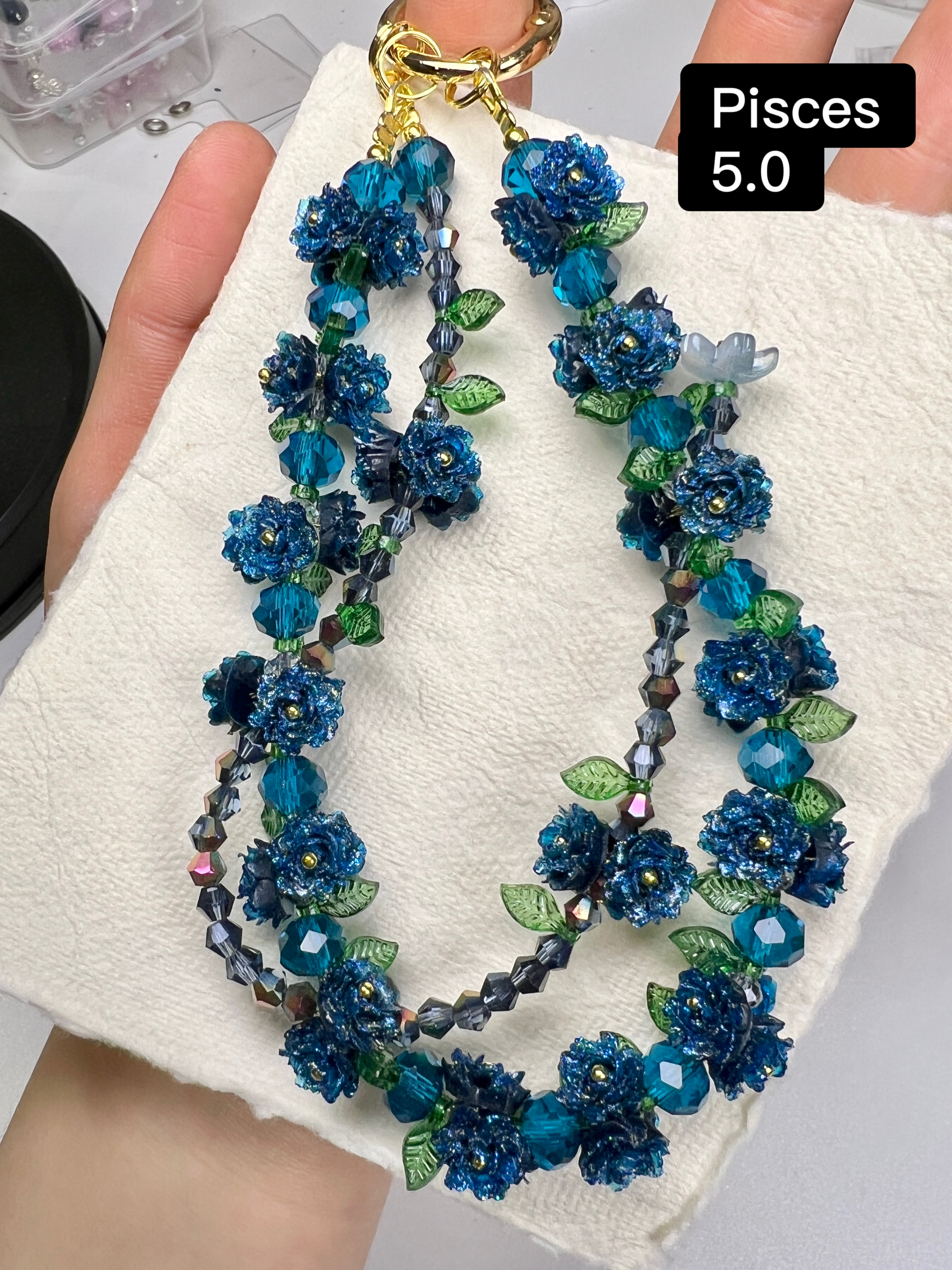 Zodiac Birthstone Charms phone strap bag charm