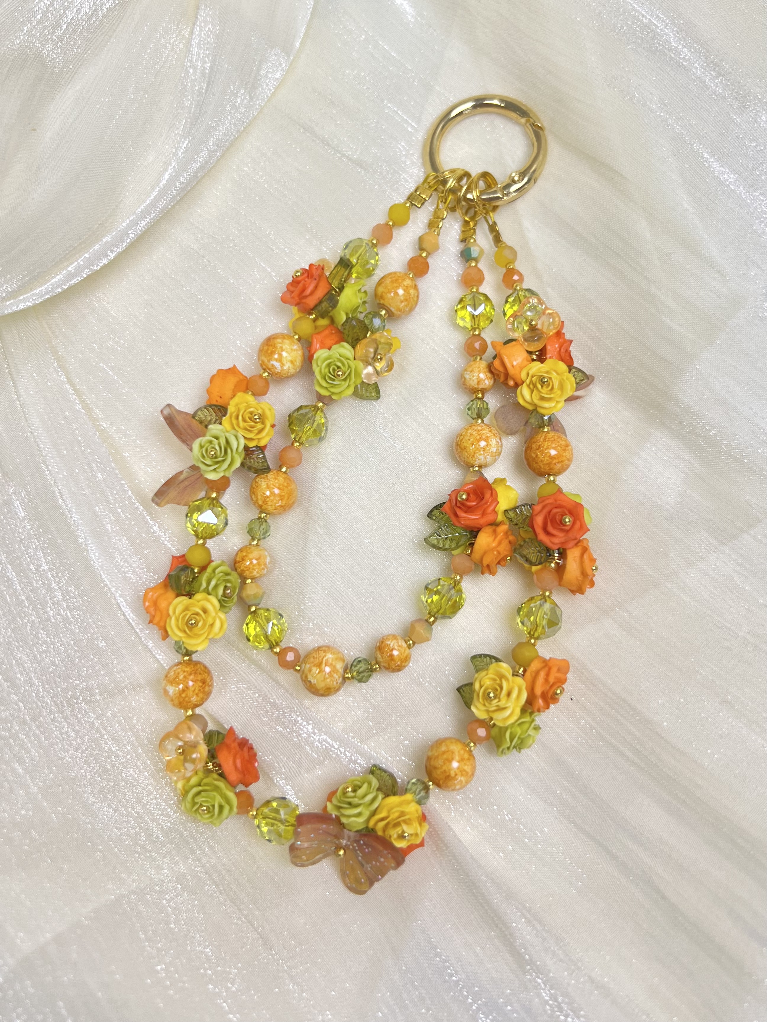 Sunburst Garden phone strap