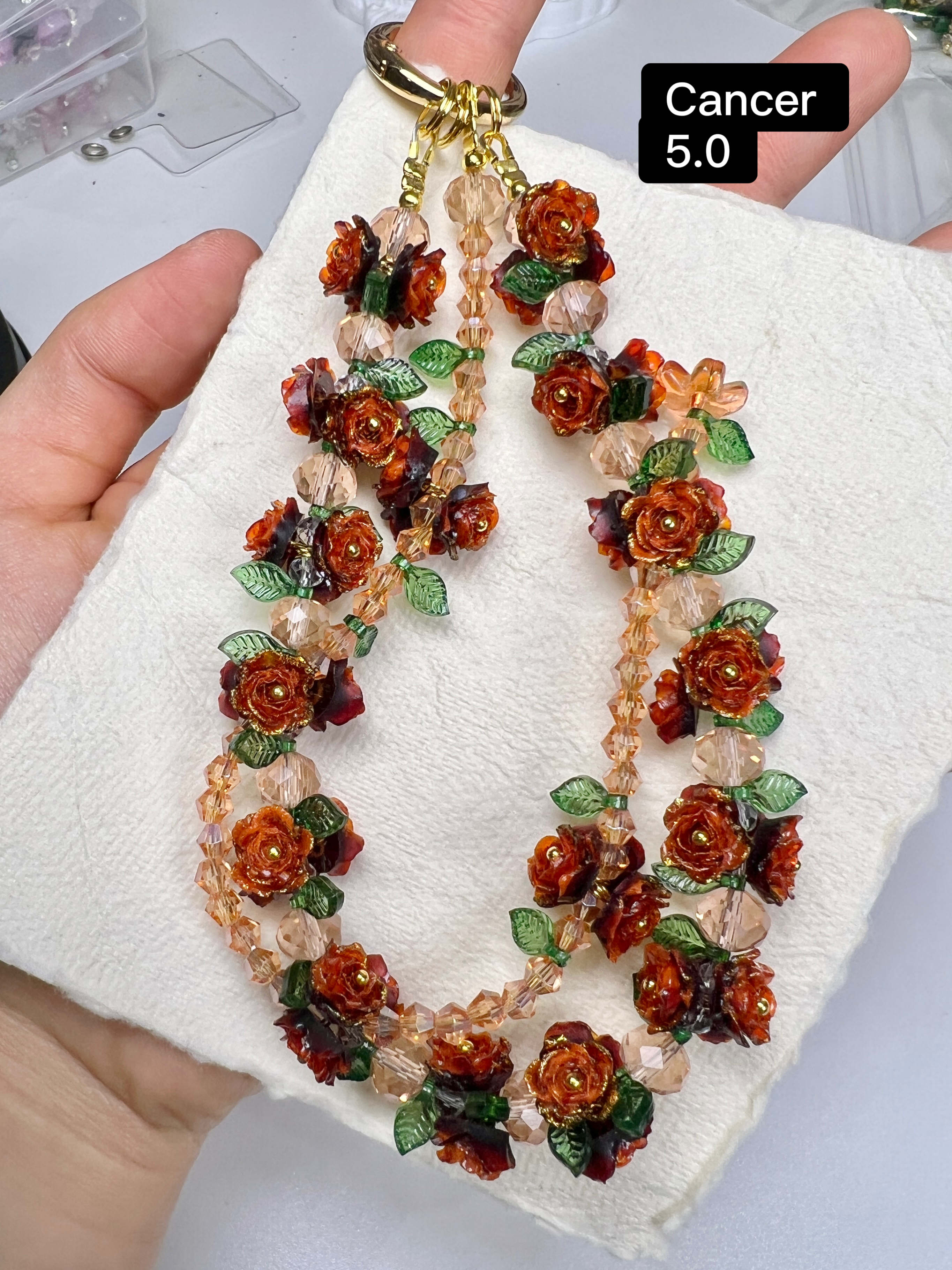 Zodiac Birthstone Charms phone strap bag charm