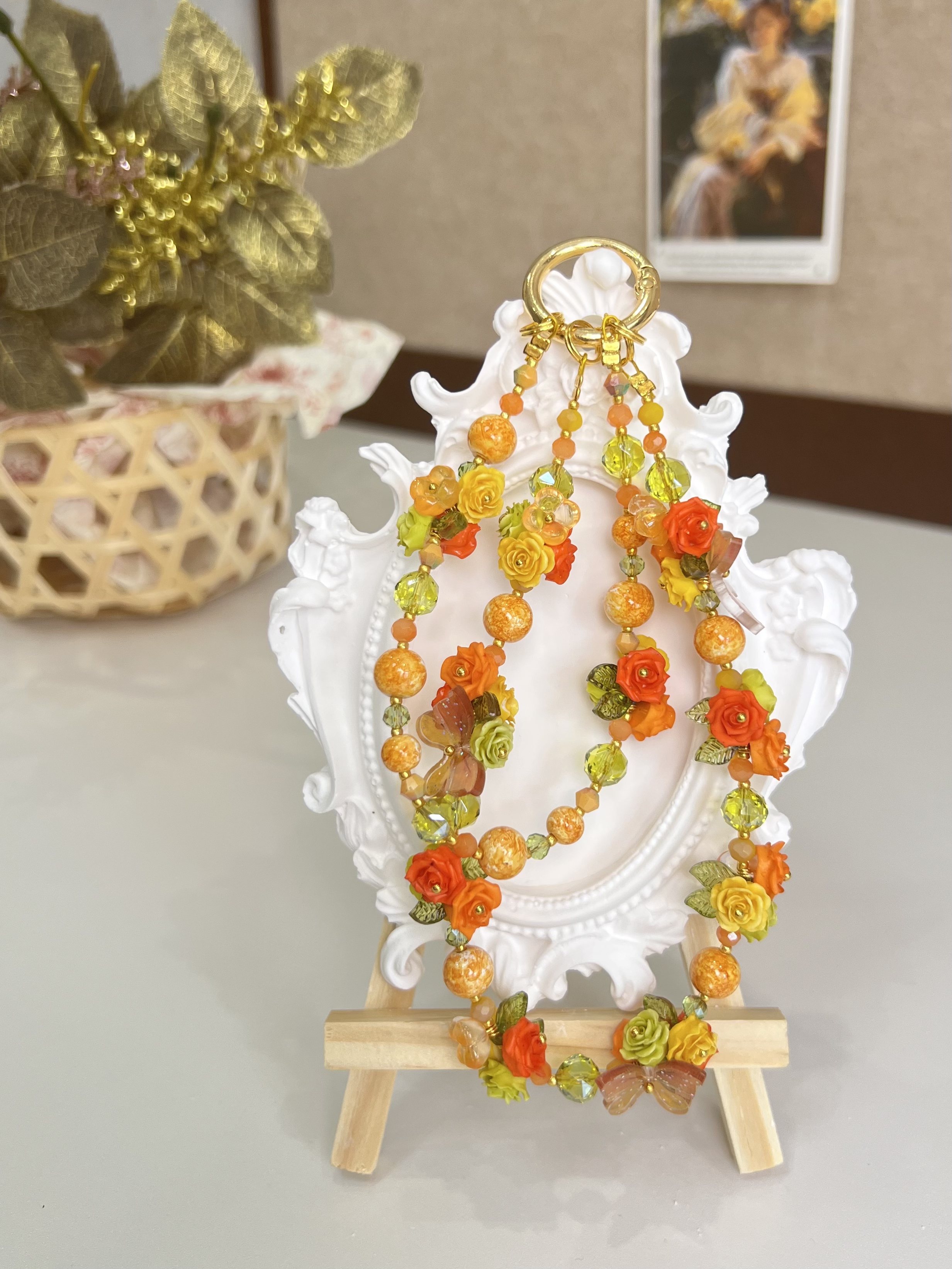 Sunburst Garden phone strap