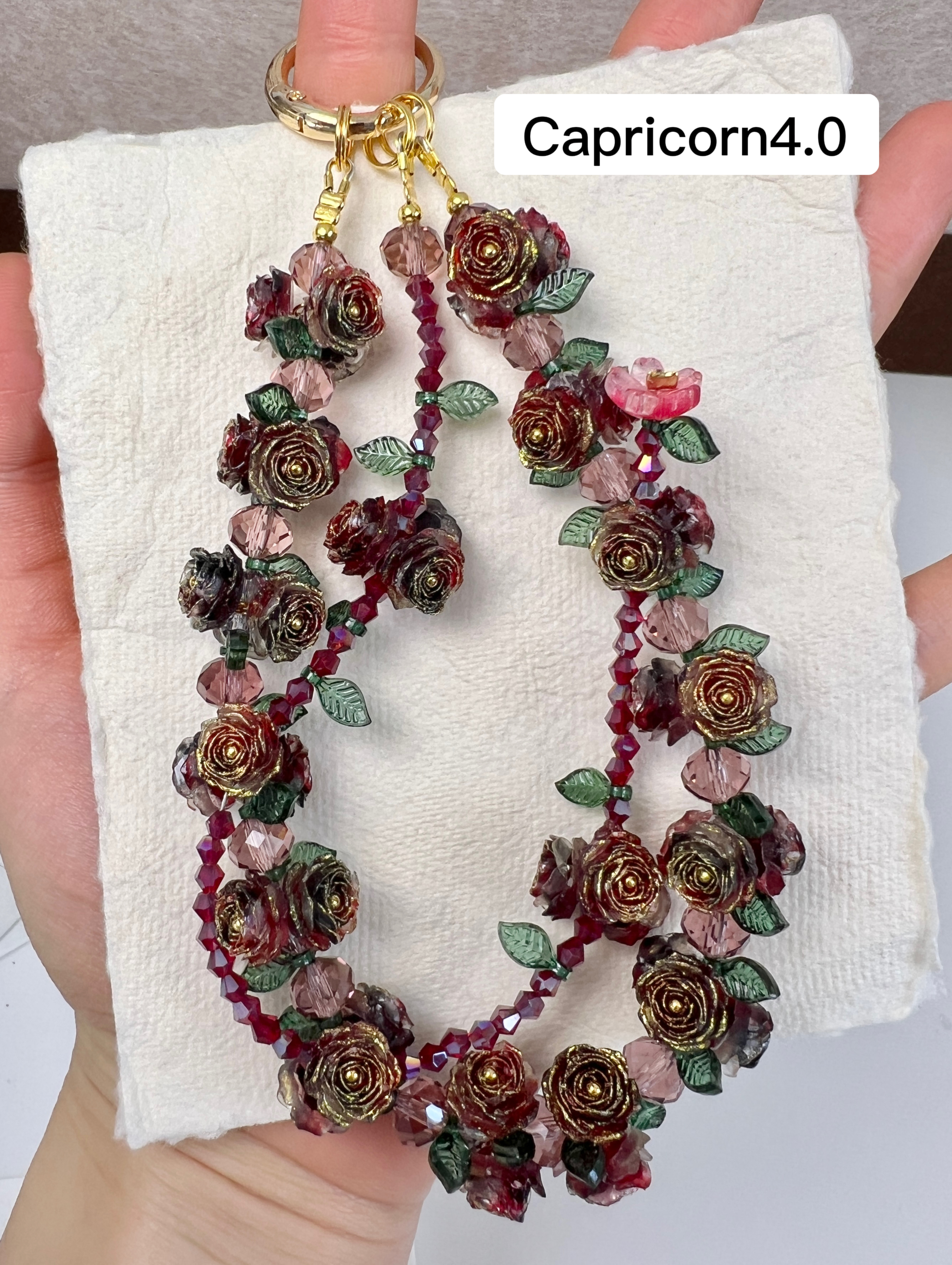 Zodiac Birthstone Charms phone strap bag charm 