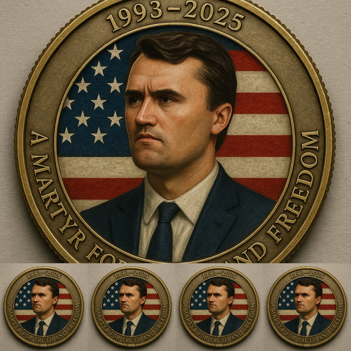 🙏60% OFF For Charlie's Fans - 🎗️🕊️Charlie Kirk Memorial Coin