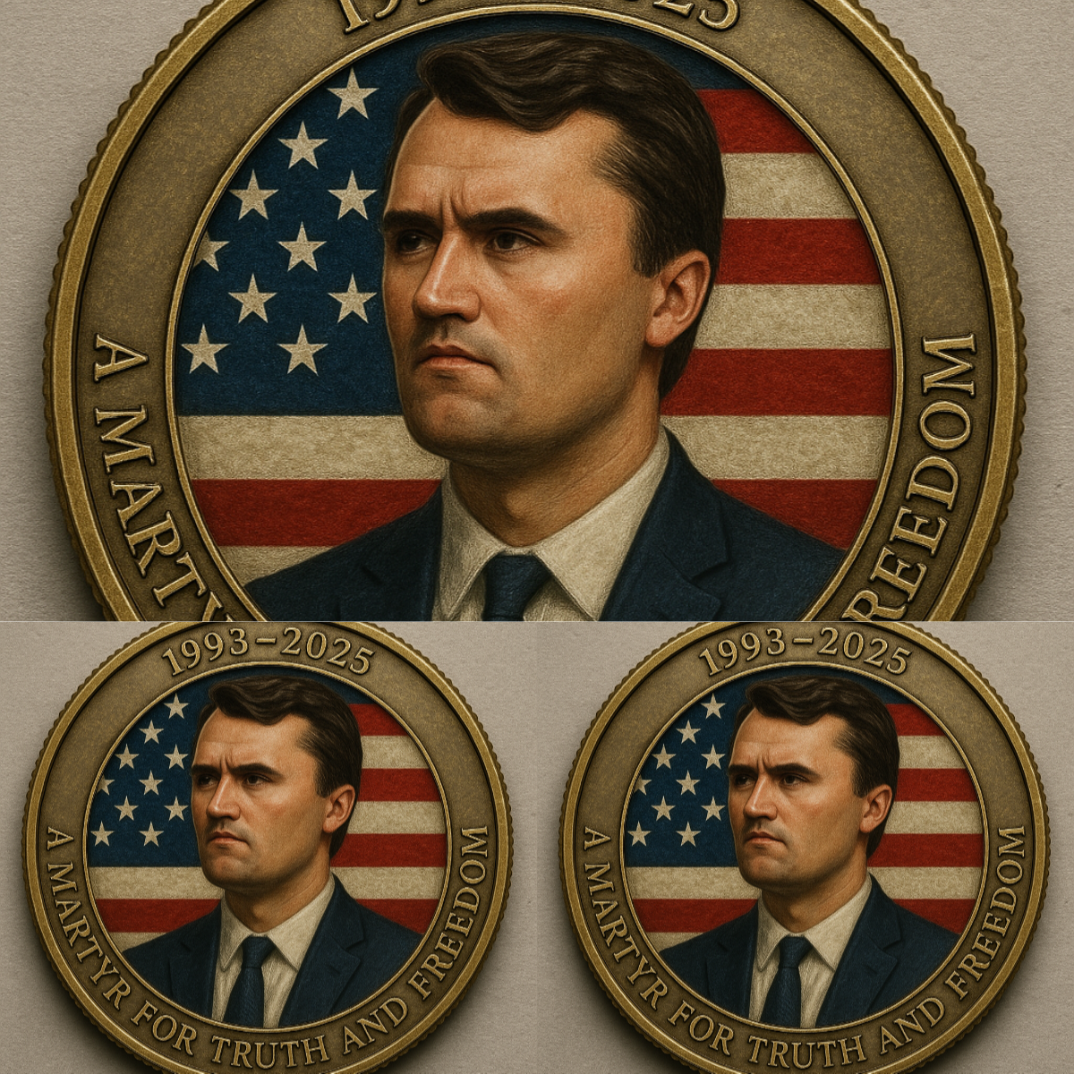🙏60% OFF For Charlie's Fans - 🎗️🕊️Charlie Kirk Memorial Coin