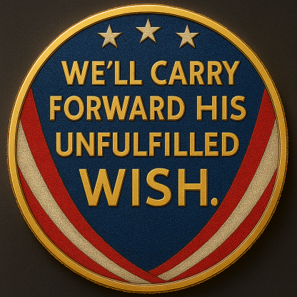 🙏60% OFF For Charlie's Fans - 🎗️🕊️Charlie Embrace Jesus Coin