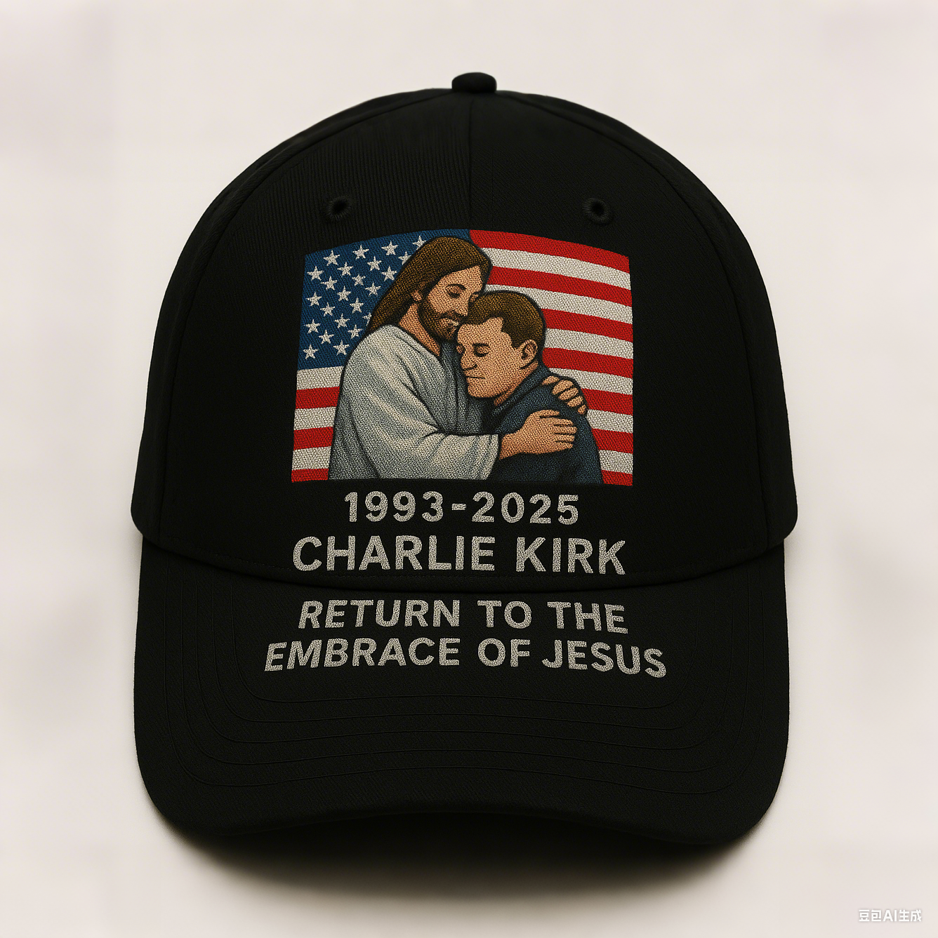 🙏🎗️🕊️Charlie Kirk Embrace Jesus Memorial Hat