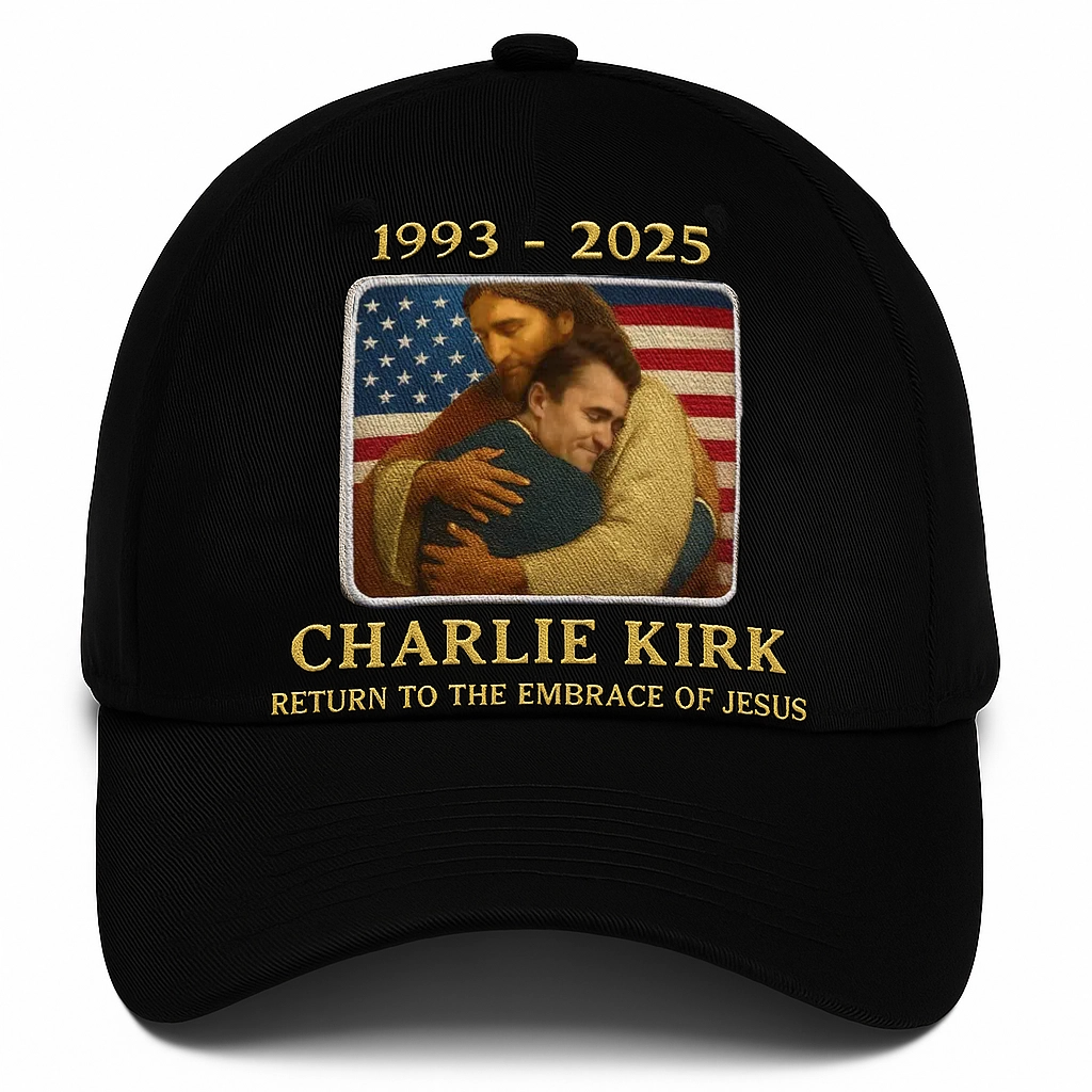 🕊️🎗️🙏Charlie Kirk Embrace Jesus Memorial Hat