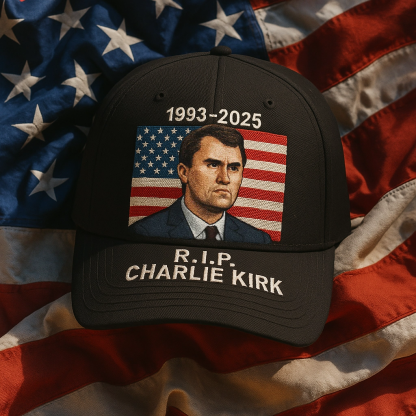 🙏🎗️🕊️Charlie Kirk Memorial Hat