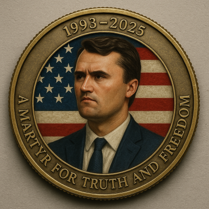 🙏60% OFF For Charlie's Fans - 🎗️🕊️Charlie Kirk Memorial Coin