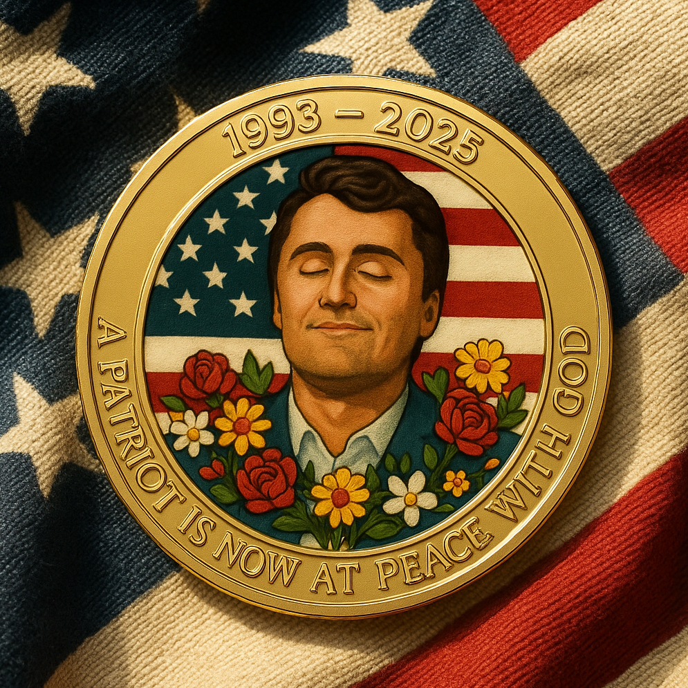 🙏60% OFF For Charlie's Fans - 🎗️🕊️Charlie At Peace Memorial Coin