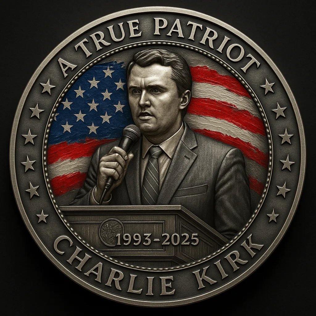 Charlie Kirk Memorial Coin