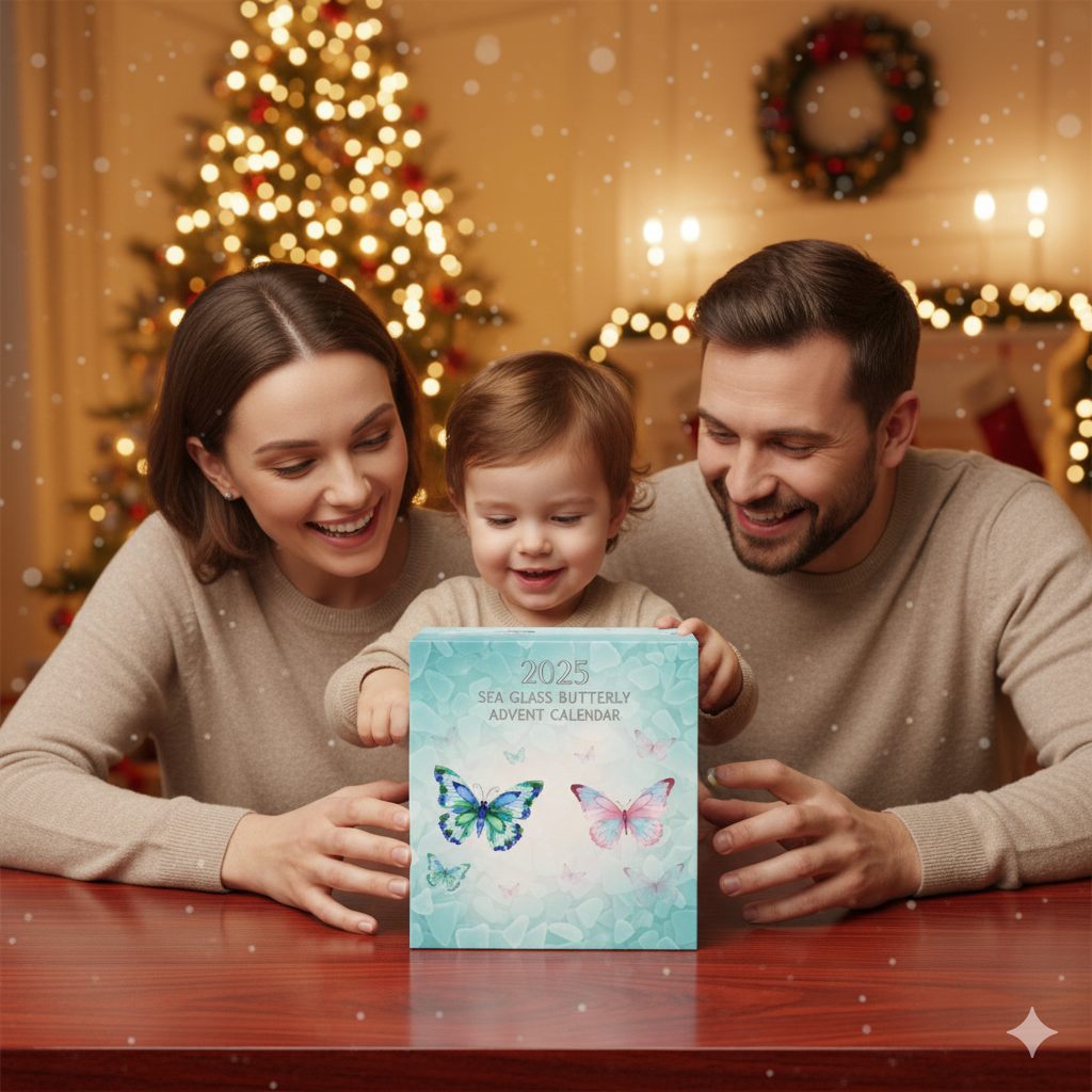 Sea Glass Butterfly Advent Calendar
