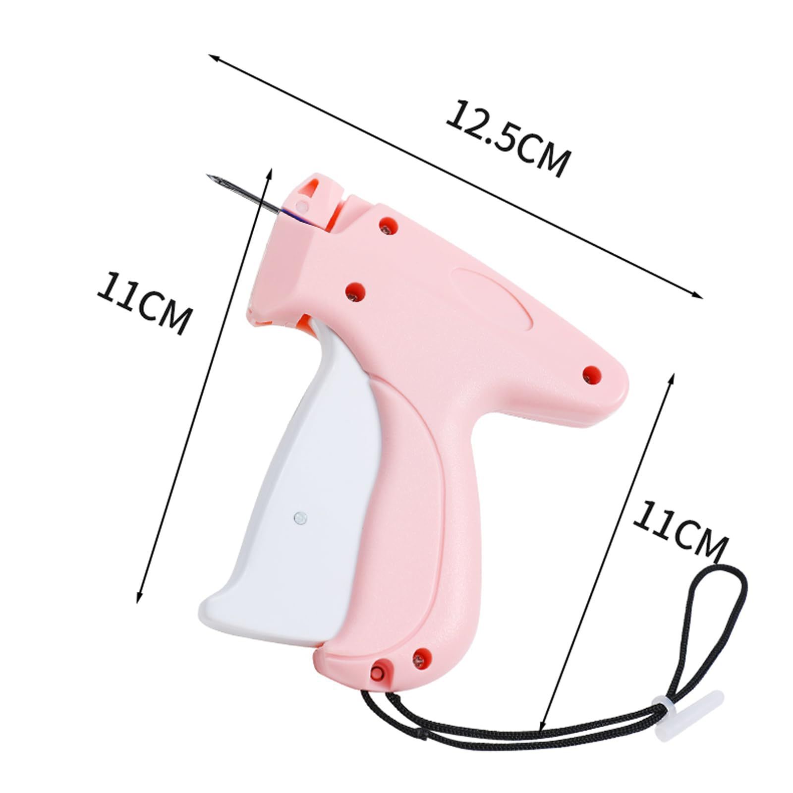 Stitch Gun Clothing Mini Quick Fixer Tagging Tool 100 Bear Buckles 1100 Plastic Needles Micro Stitchy