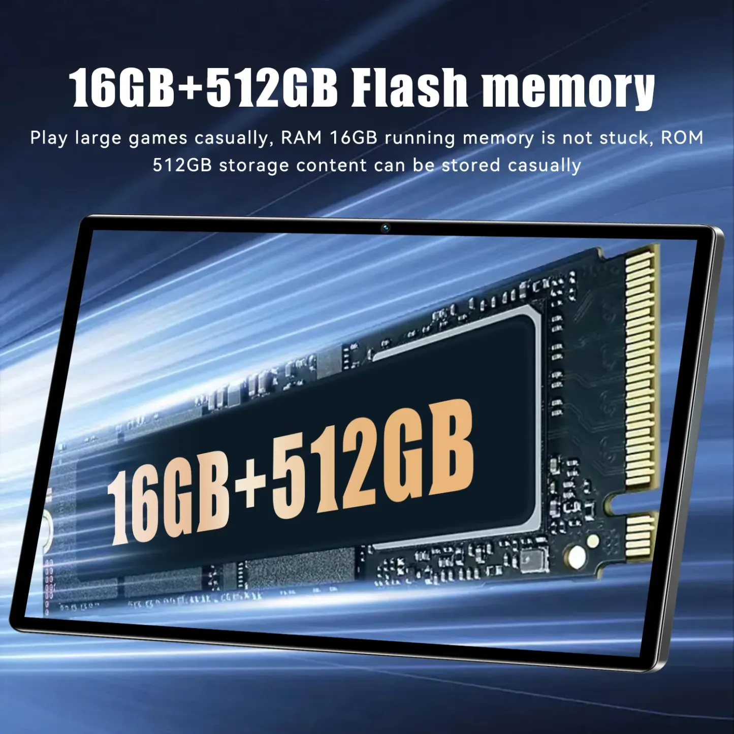 5G Android Tablet 10.1 Inch 16GB 512GB Storage WIFI Dual SIM Long Battery Device Grey Sleek Multimedia Christmas Gifts