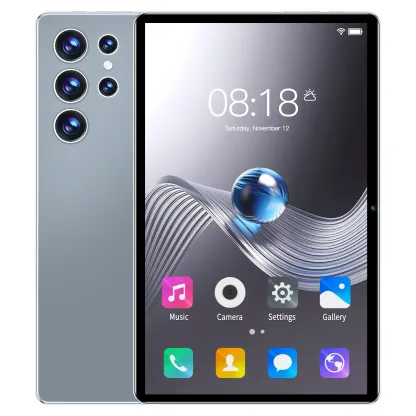 5G Android Tablet 10.1 Inch 16GB 512GB Storage WIFI Dual SIM Long Battery Device Grey Sleek Multimedia Christmas Gifts