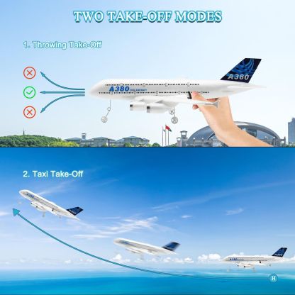 Remote Control Airplane RC 2.4Ghz 3 Channel 6-Axis Gyro EPP Foam Easy Fly Fighter Plane Beginner Kids Birthday Gift Durable