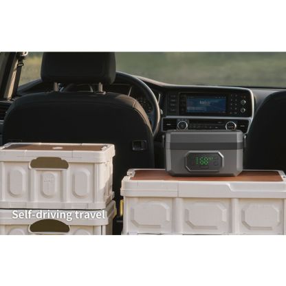 1.2L Cordless Electric Lunch Box, Self Heating Lunch Box Battery Powered with Automatic Heating, BPA Free, Meal Prep Friendly