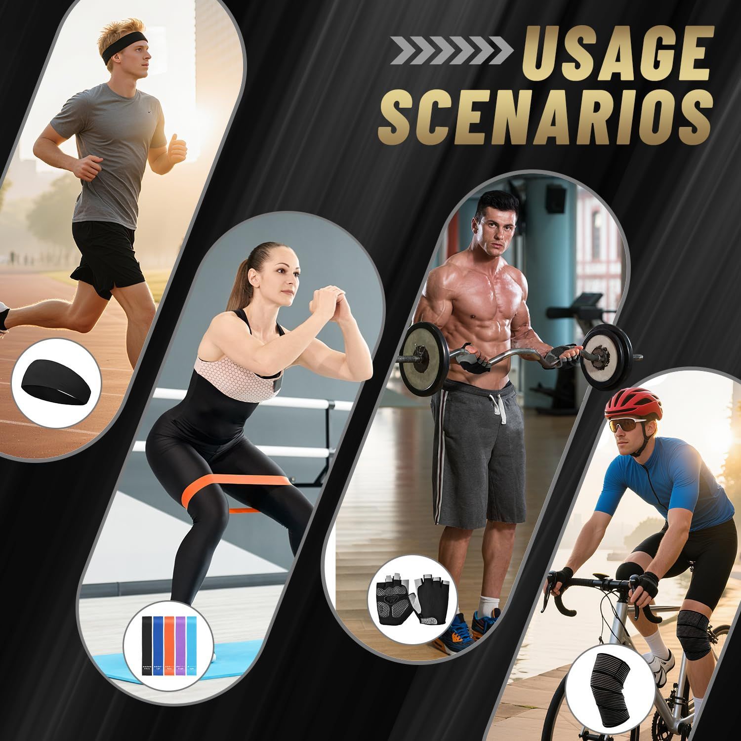 Fitness Gear Advent Calendar 2025,24 Days of Workout Essentials with Jump Rope,Resistance Bands,Gloves,Headbands & More - Christmas Countdown Gifts