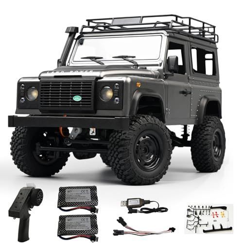 Skymaker MN99S RC Rock Crawler 4x4 Land Rover RC Crawler 1/12 Scale Remote Control Truck All Terrains Proportional Throttle Steering 280 Motor Upgraded
