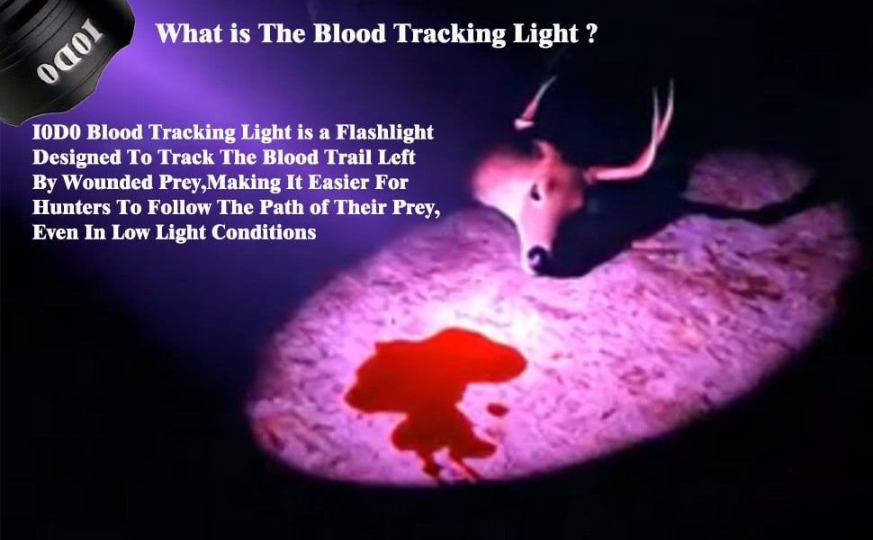 Hunting Blood Trail Flashlight