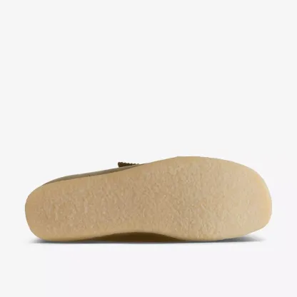 WALLABEE PALE LIME SUEDE