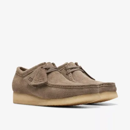 WALLABEE PALE LIME SUEDE