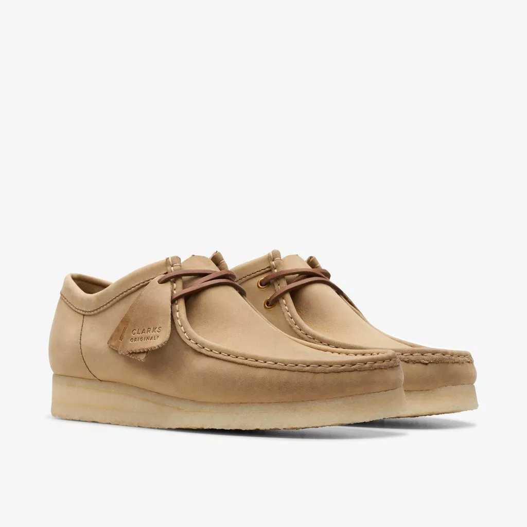 WALLABEE PALE LIME SUEDE