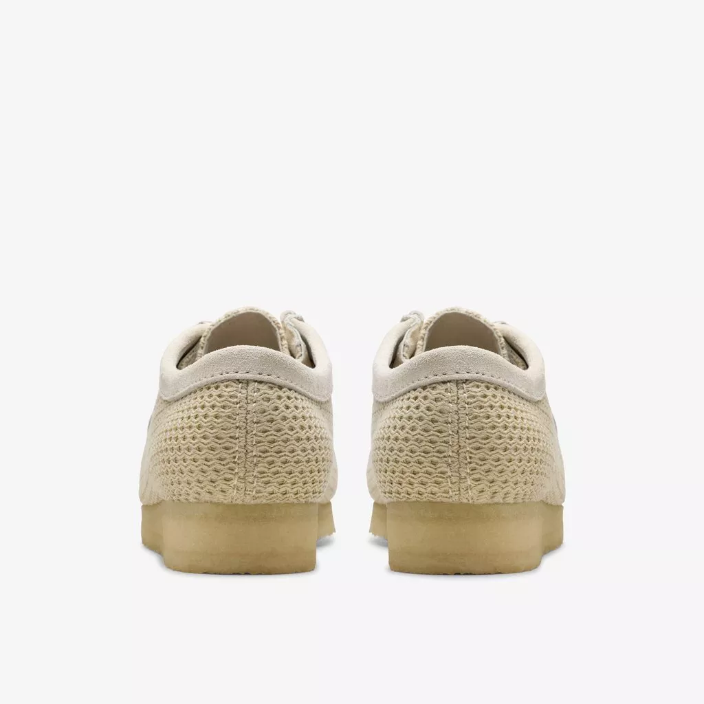 WALLABEE PALE LIME SUEDE