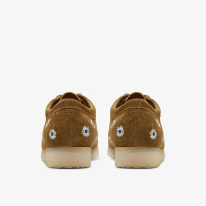 WALLABEE PALE LIME SUEDE