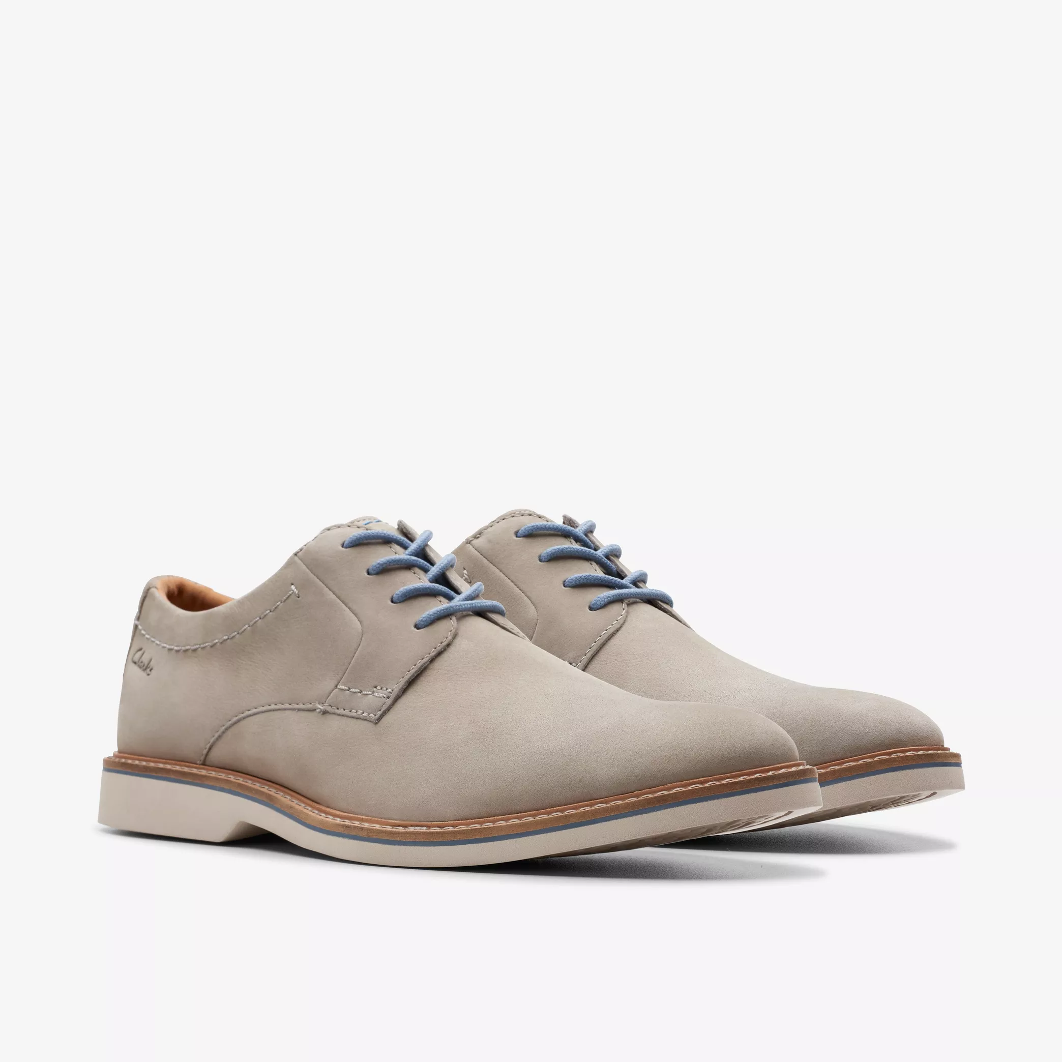 ATTICUS LT LACE GREY NUBUCK