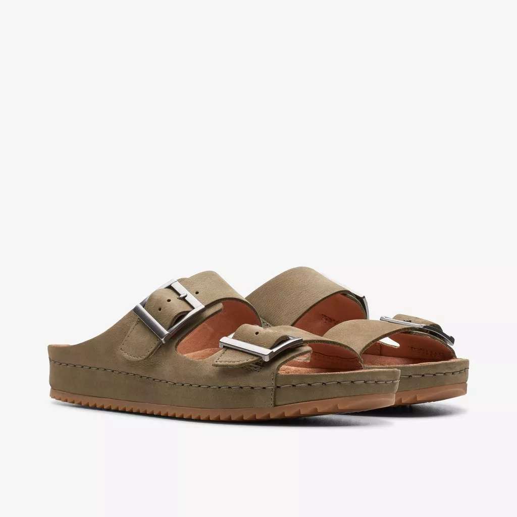 BROOKLEIGH SUN OLIVE NUBUCK