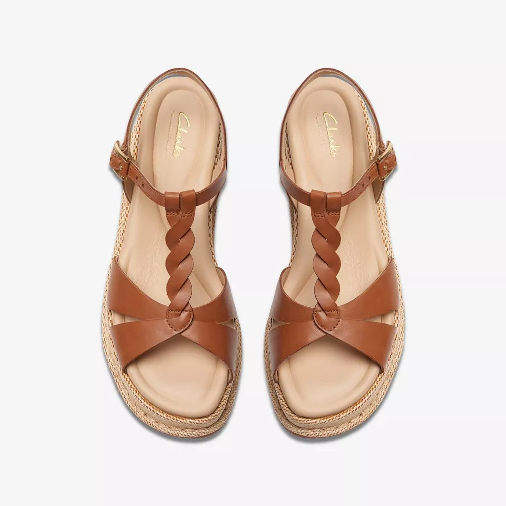 KIMMEI TWIST CUIR TAN