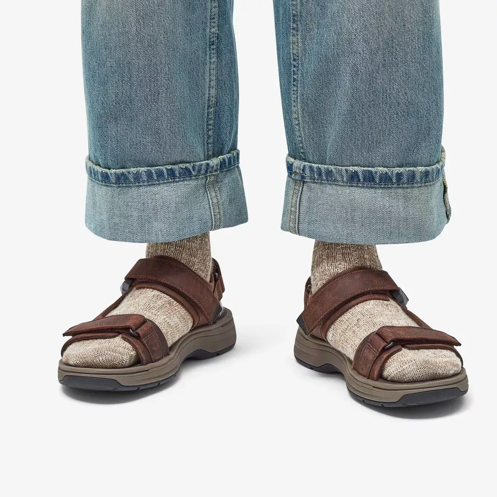 SALTWAY TRAIL DARK BROWN LEATHER