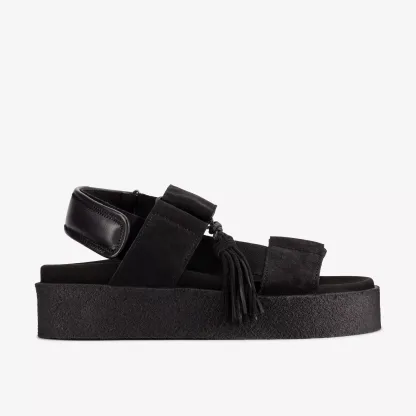 CREPE SANDAL BLACK