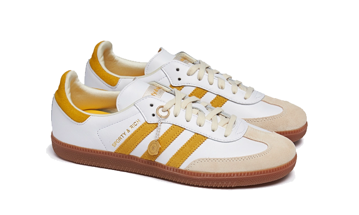 Adittgdas Samba OG Sporty & Rich White Bold Gold