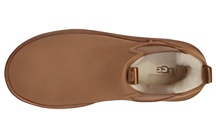 Stivaletto Chelsea con plateau 'Castagna'