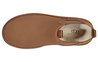 Stivaletto Chelsea con plateau 'Castagna'