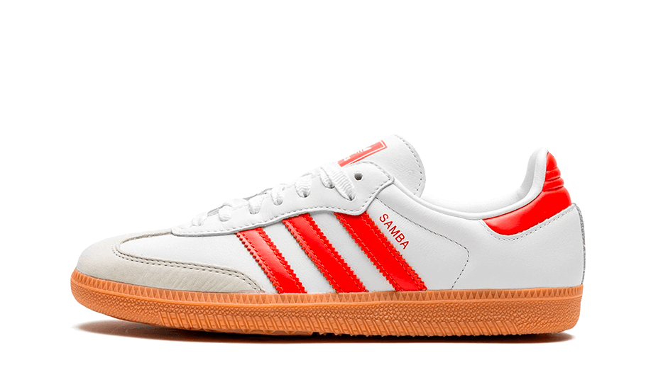 Adittgdas Samba OG White Solar Red Gum (Women's)