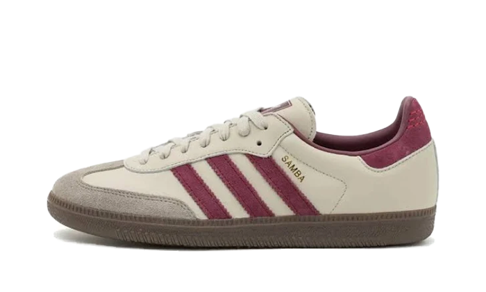 Adittgdas Samba OG Putty Grey Maroon