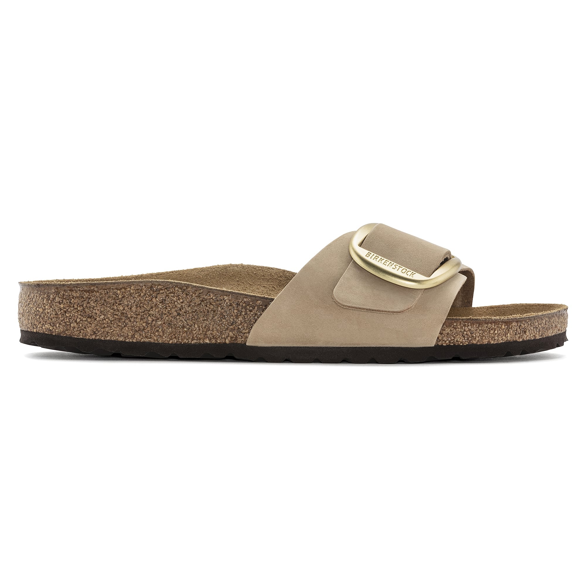 Madrid Big Buckle Nubuck Leather