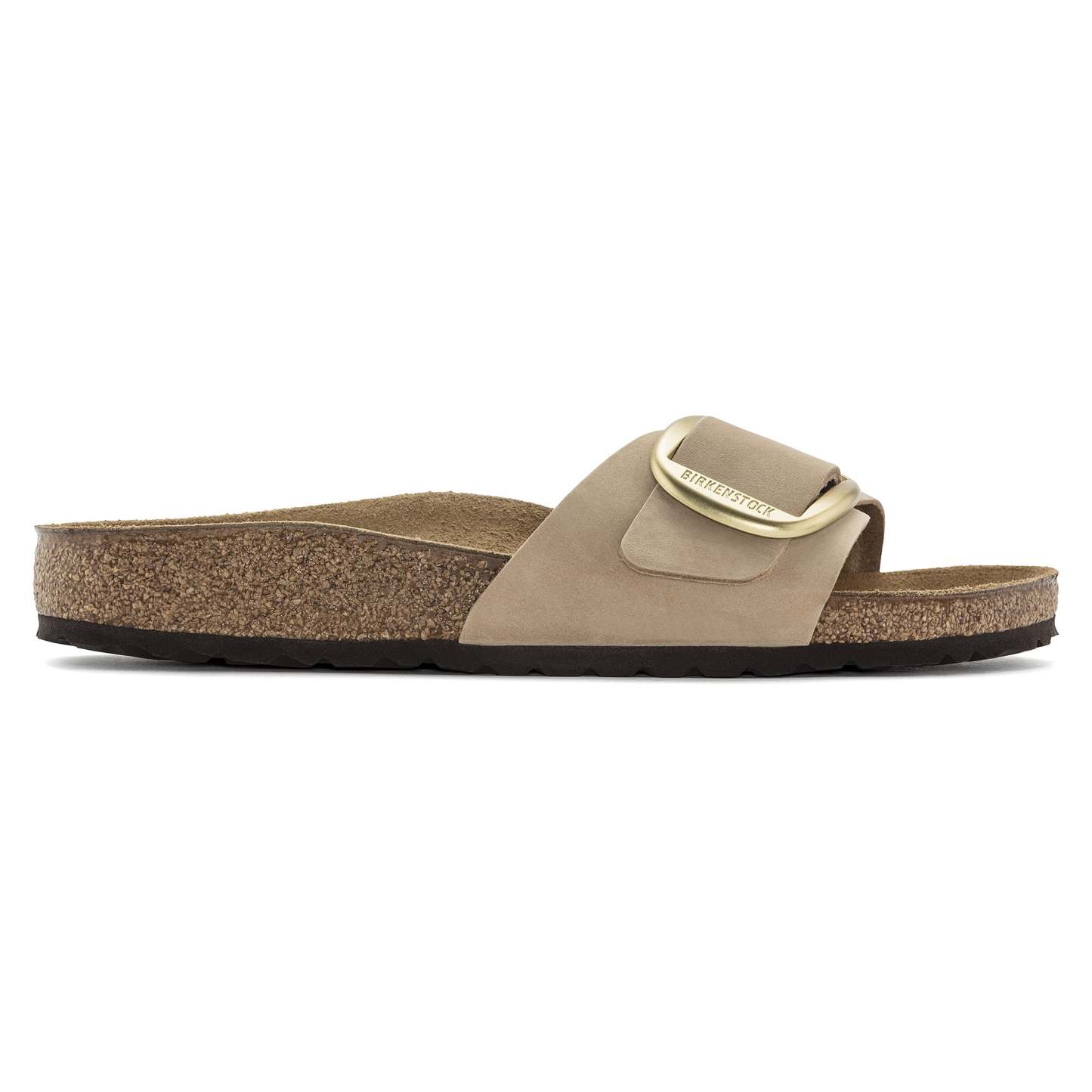 Madrid Big Buckle Nubuck Leather