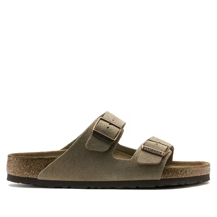 Arizona puha talpággyal Velúrbőr - Taupe