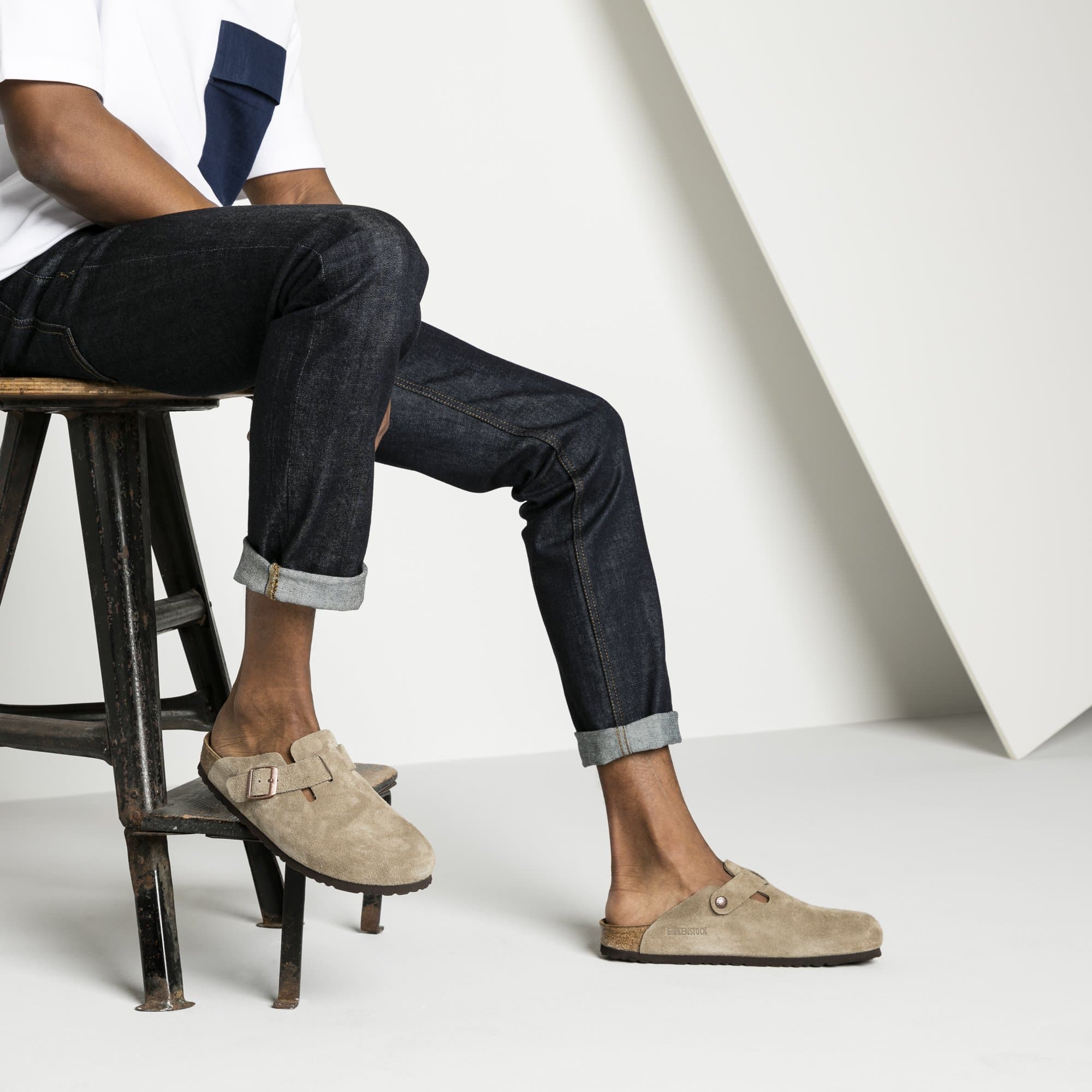 Boston Soft Footbed Suede Leather