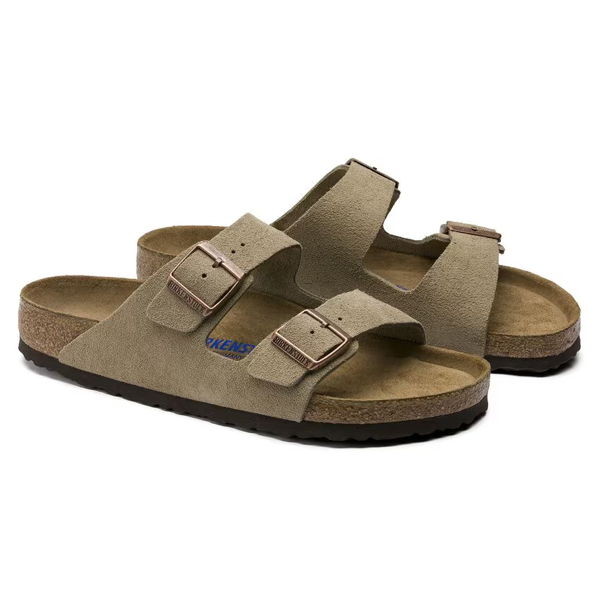 Arizona puha talpággyal Velúrbőr - Taupe