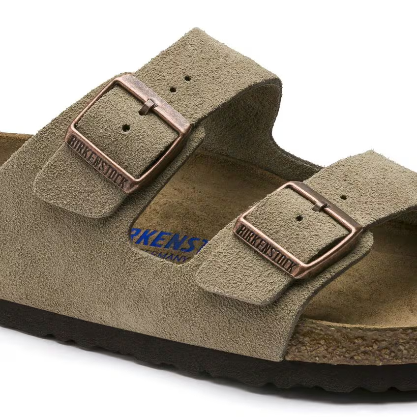 Arizona puha talpággyal Velúrbőr - Taupe