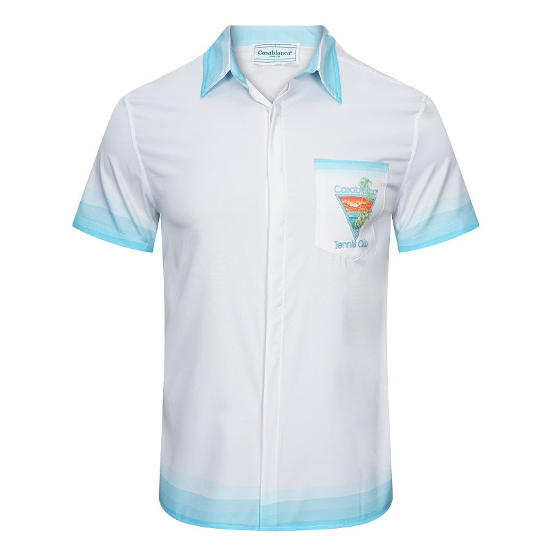 CASABLANCA 23SS New Silk Shirt