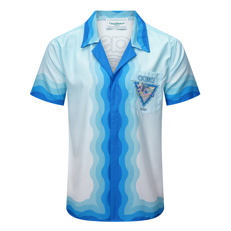 CASABLANCA 23SS New Silk Shirt